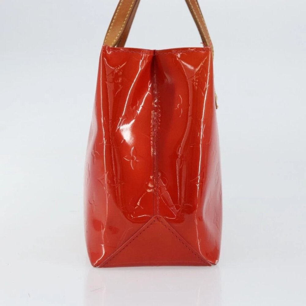 LOUIS VUITTON Monogram Vernis Reade PM Hand Bag Red Rouge M91088 LV Auth ep12416 - Picture 5 of 15